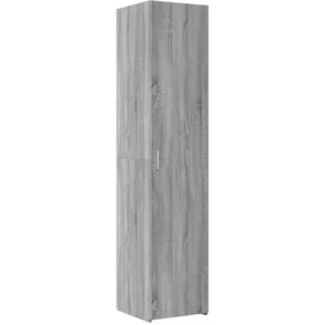 Comparateur de prix : vidaXL Buffet haut sonoma gris 40x42,5x185 cm bois d'ingénierie