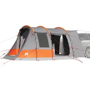 Comparateur de prix : vidaXL Tente de voiture 2 personnes gris et orange imperméable