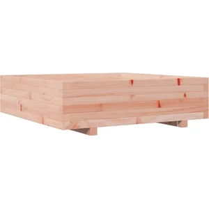 vidaXL Jardinière 90x90x26,5 cm bois massif douglas pas cher