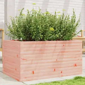 vidaXL Jardinière 90x60x45,5 cm bois massif de douglas pas cher