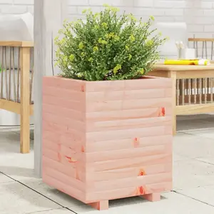 vidaXL Jardinière 40x40x49,5 cm bois massif douglas pas cher