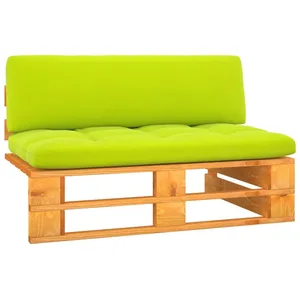 vidaXL Sommier à lattes de lit avec matelas rose 120x190 cm velours pas cher