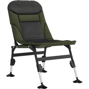 vidaXL Chaise de pêche avec pieds à boue réglables pliable vert