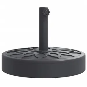 Comparateur de prix : vidaXL Base de parasol pour mâts Ø38 / 48 mm 25 kg rond