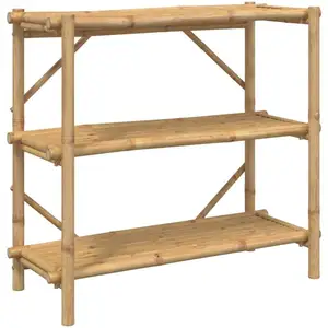 Comparateur de prix : vidaXL Étagère à 3 niveaux 100x40x90 cm bambou