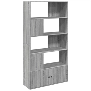 vidaXL Bibliothèque sonoma gris 100x36x189 cm bois d'ingénierie pas cher