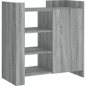 vidaXL Buffet sonoma gris 73,5x35x75 cm bois d'ingénierie pas cher