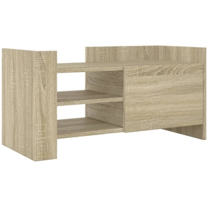 vidaXL Meuble TV chêne sonoma 80x35x40 cm bois d'ingénierie pas cher