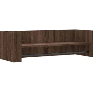 vidaXL Étagère murale chêne marron 100x35x30,5 cm bois d'ingénierie pas cher
