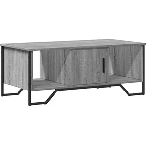 vidaXL Vidaxl Table Basse Sonoma Gris 100x51x40 Cm Bois D'ingénierie pas cher