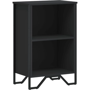 vidaXL Bibliothèque noir 50x31x74,5 cm bois d'ingénierie pas cher