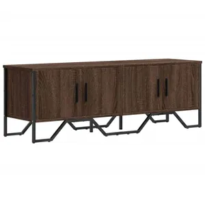 vidaXL Meuble TV chêne marron 122x34x41 cm bois d'ingénierie pas cher