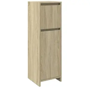 Comparateur de prix : vidaXL Armoire de salle de bain Chêne sonoma 30x30x95 cm Aggloméré