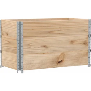 vidaXL Jardinière 100x50 cm bois de pin massif pas cher
