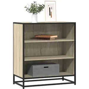 Comparateur de prix : vidaXL Buffet chêne sonoma 68x35x76 cm bois d'ingénierie et métal