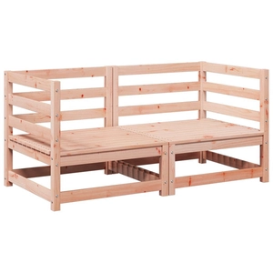 vidaXL Salon de jardin 2 pcs bois massif sapin de douglas pas cher