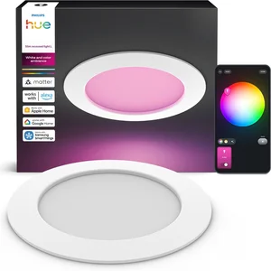 Philips Hue dunne LED inbouwspot - badkamerverlichting - GU10 fitting ...
