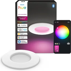 Philips Hue dunne LED inbouwspot - badkamerverlichting - GU10 fitting ...