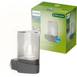 Philips Nayl Wandlamp - Buitenverlichting - E27 LED-lamp meegeleverd -... pas cher
