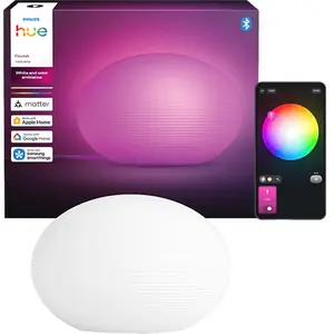 Philips Hue White and Color Ambiance Flourish tafellamp - Wit