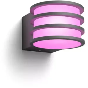 Applique murale - PHILIPS HUE - Lucca - Anthracite - A60 WCA - IP44