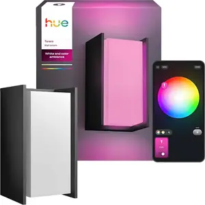 Philips Hue Turaco Applique Murale Anthracite Extérieur 929004308301
