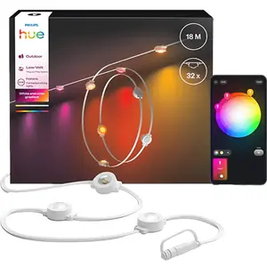 Philips Hue Ambiance Festavia Guirlande Lumineuse Permanente 18 Mètres pas cher