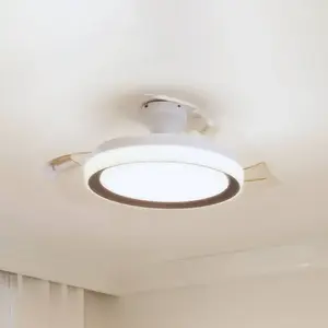 Ventilador de techo Philips Bliss 106 cm LED regulable dorado mando