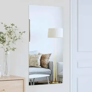 vidaXL vidaXL Miroir mural 50 x 100 cm verre trempé pas cher