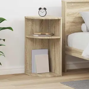 vidaXL Vidaxl Table D'appoint Chêne Sonoma 29,6 X 29,6 X 60 Cm