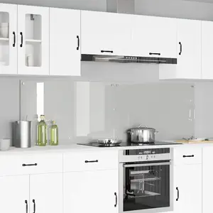 vidaXL Protection de cuisine Transparent 100 x 60 x 0.8 cm pas cher