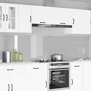vidaXL Protection de cuisine 2 pcs Transparent 120 x 60 cm pas cher