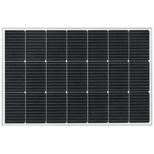 Panneau Solaire Monocristallin-Duoku-100 W-Haut Rendement de 23 %-Sortie MC4 Fiable-Étanchéité IP65