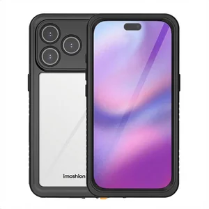 Coque adapté à Apple iPhone 17 Pro - imoshion Étui étanche 360 - Noir pas cher