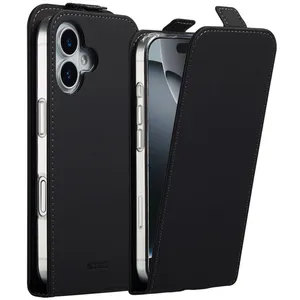 Coque adapté à Apple iPhone 17 - Accezz Étui à rabat - Noir pas cher