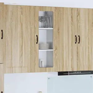vidaXL Vidaxl Meuble Mural De Cuisine Chêne Sonoma 40 X 31 X 100 Cm pas cher