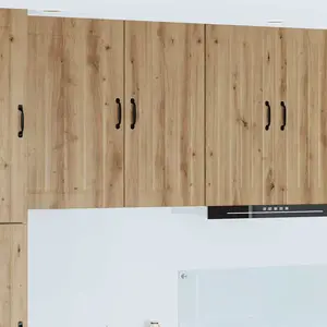 vidaXL Vidaxl Meuble Mural De Cuisine Chêne Artisanal 40 X 31 X 80 Cm pas cher