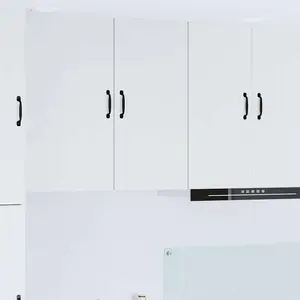 vidaXL Vidaxl Meuble Mural De Cuisine Blanc Brillant 40 X 31 X 80 Cm pas cher