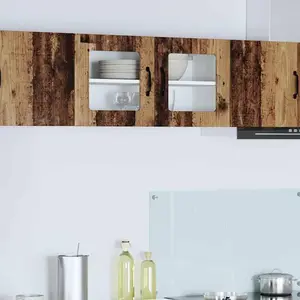 vidaXL Armoire de cuisine Bois ancien 80 x 31 x 40 cm pas cher