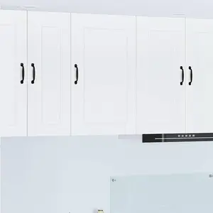 vidaXL Meuble mural de cuisine Blanc 50 x 31 x 80 cm Bois d'ingénierie pas cher