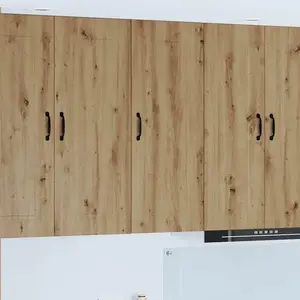 vidaXL Meuble mural de cuisine Chêne artisanal 40 x 31 x 100 cm pas cher