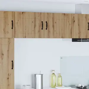 vidaXL Meuble mural de cuisine 2 pcs Chêne artisanal 50 x 31 x 40 cm pas cher
