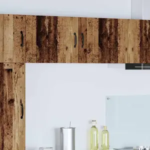 Comparateur de prix : vidaXL Armoire de cuisine 2 pcs Bois ancien 50 x 31 x 40 cm