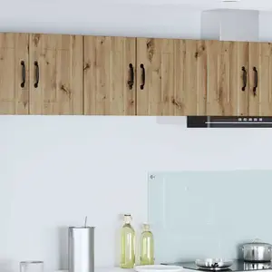 vidaXL Vidaxl Meuble Mural De Cuisine Chêne Artisanal 30 X 31 X 40 Cm pas cher