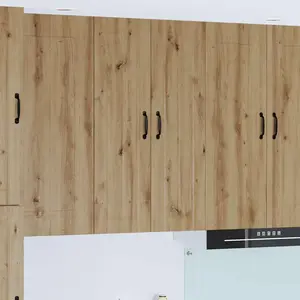 Comparateur de prix : vidaXL Vidaxl Meuble Mural De Cuisine Chêne Artisanal 60 X 31 X 100 Cm
