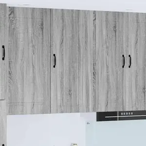 vidaXL Armoire de cuisine Gris Sonoma 50 x 31 x 100 cm pas cher