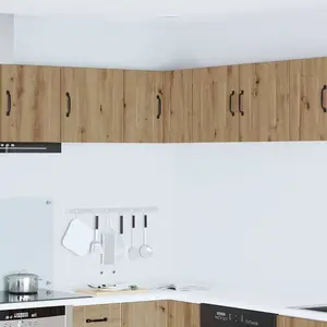vidaXL Meuble mural de cuisine Chêne artisanal 57 x 57 x 40 cm pas cher