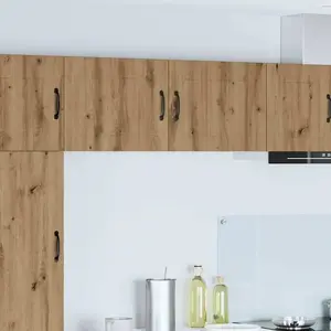 vidaXL Armoire de cuisine 2 pcs Chêne artisanal 50 x 31 x 40 cm pas cher