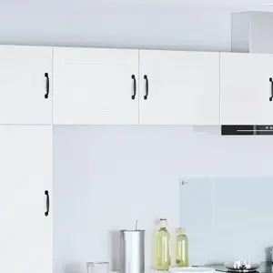 vidaXL Vidaxl Meuble Mural De Cuisine Blanc Brillant 50 X 31 X 40 Cm pas cher