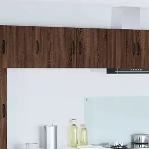 vidaXL Armoire de cuisine Chêne brun 40 x 31 x 40 cm Bois d'ingénierie pas cher